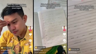 Bikin Ngakak, Tulisan Murid SD Ini Kelewat Imut Sampai Tidak Bisa Dibaca