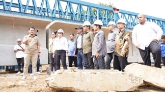 Sidak Pembangunan Jembatan Otista, DPRD Kota Bogor Minta Kepastian Pembangunan Selesai Tepat Waktu