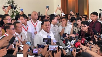 Deklarasi Gibran Jadi Cawapres, Ekspresi Prabowo dan Koalisi Pendukung Disorot: Bermuram Durja