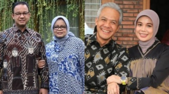 Gaya Pakaian Istri Ganjar dan Anies Dikritik Pendukung Gibran, Auto Disentil Pengamat: Busana Istri Prabowo Apa?