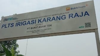 PLTS Karang Raja Berfungsi Tahun Ini, Kini Petani Bisa Tanam Padi di Musim Kemarau