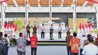 Resmikan Bandara Mentawai, Ini Harapan Presiden Jokowi