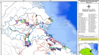 Kondisi Geografis Kabupaten Berau, dari Luas hingga Bentang Alamnya