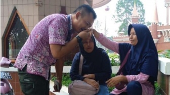 Satpam Aan Dipecat Buntut Maki-maki Ibu Pedagang Berjualan di TMII