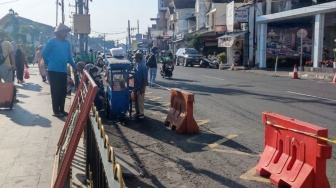 Penerapan Contraflow Khusus Bus Trans Jogja di Jalan Pasar Kembang Batal Digelar Akhir Pekan Lalu, Ini Penyebabnya