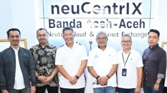 Penuhi Kebutuhan Ekosistem Digital di Sumut, Telkom Resmikan neuCentrIX Banda Aceh