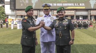 Baru Sah Jadi KSAD, Ini Reaksi Unik Jenderal Agus Subiyanto soal Rumor Melompat Jadi Panglima TNI