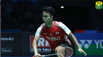 Anthony Ginting Nyaris Terguling di Babak 16 Besar French Open 2023