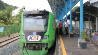 Panjang Rel Kereta Api Sumbar Capai 315 Kilometer, Mahyeldi Optimis KA Jadi Moda Transportasi Massal di Ranah Minang