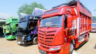 Jambore Nasional ke-10 Canter Mania Indonesia Community di Kudus Diramaikan 500an Truk dan 3000 Anggota