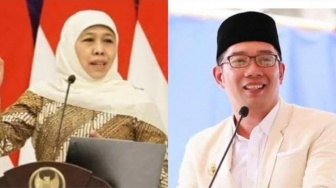 Adu Rekam Jejak Ridwan Kamil vs Khofifah, Dibidik Masuk Tim Pemenangan Ganjar-Mahfud