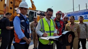 Molor 2 Bulan, Groundbreaking LRT Jakarta Rute Velodrome-Manggarai Akhirnya Dilaksanakan