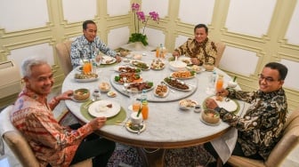 Diungkap saat Makan Siang di Istana, Anies ke Jokowi: Banyak Orang Sayang Presiden