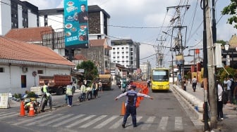 Mulai Uji Coba Contraflow Trans Jogja, Dishub DIY Siap Tambah Lampu APILL