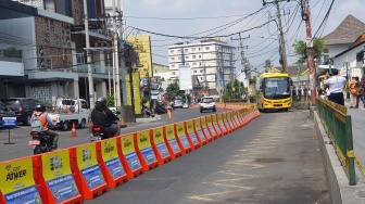 Dishub DIY Uji Coba Contraflow Trans Jogja di Jalan Sarkem, Masih Dibatasi Tiga Jam per Hari