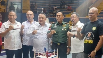 Penutupan Tinju Pra PON 2024 Dibarengi Perayaan HUT ke-64 Pertina