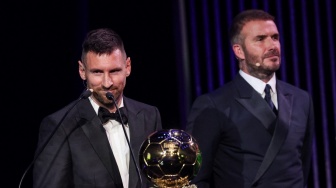 Sabet Gelar Ballon d'Or Kedelapan, Lionel Messi: Saya Beruntung Terima Kasih Tuhan!