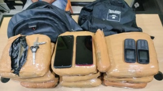 Polisi Amankan 10 Paket Ganja dari Dua Pria di Rokan Hulu