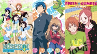 10 Rekomendasi Anime Cinta-Cinta yang Bikin Ngakak