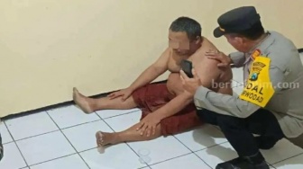 Khoiri Tega Bunuh Menantu, Berawal Karena Tak Kuasa Tahan Nafsu Lihat Fitria Tidur Terlentang