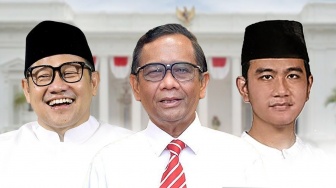 SMRC Soal Cawapres: Gibran Paling Tenar, Mahfud MD Disukai, Cak Imin Masih Kalah Saing