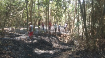 Bakar Lahan, Kakek Asal Patuk Tewas Tak Bisa Bernafas Terkepung Api