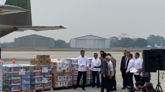 Resmi Kirim 51,5 Ton Bantuan, Jokowi: Indonesia Terus Bersama Palestina