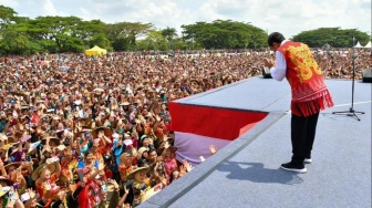 Jokowi Presiden Pertama Indonesia yang Berkunjung ke Kubar