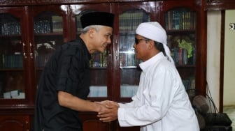 Pada Ulama Sumsel, Ganjar Pranowo Ingin Indonesia Menjadi Inisiator Perdamaian