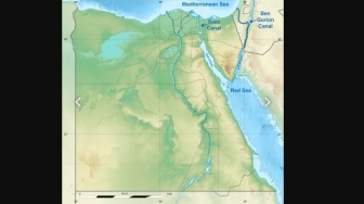 Israel Ngotot Bangun Alternatif Terusan Suez, Terusan Ben Gurion Disebut Cikal Bakal Konflik Gaza