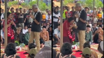 Reaksi Kaget Ganjar Pranowo saat Dengar Warga Sumatera Selatan Bilang Tak Pernah dapat Bantuan: Lah