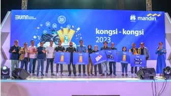 Lewat Program Kongsi-Kongsi 2023, Bank Mandiri Tebar Hadiah Bagi Nasabah Pebisnis Loyal