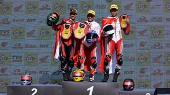 Andalkan Tunggangan Buatan PT Astra Honda Motor, Tiga Pembalap Indonesia Raih Gelar Juara ARRC 2023