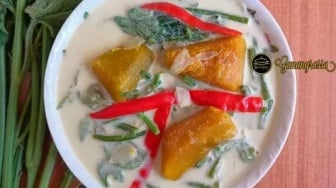 Resep dan Cara Membuat Gangan Labu Besantan Khas Kutai, Cocok Dimakan di Siang Hari