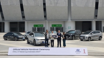 Hyundai Serahkan 148 Unit Mobil untuk Dukung Piala Dunia U-17