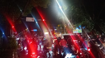 Kondisi Jalan Slamet Riyadi Jelang Pesta Flare 100 Tahun Persis Solo