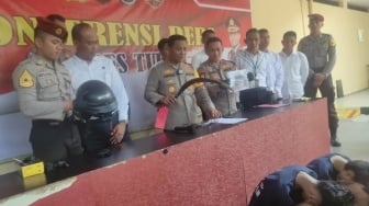 Bikin Resah di Tuban, Kelompok Gangster Tak Berkutik Ditangkap Polisi