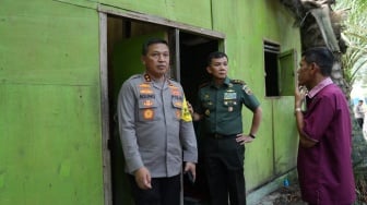 Kapolda Sumut-Pangdam I/BB Bawa Personel Gerebek Barak Judi dan Narkoba di Deli Serdang, Hasilnya Cuma Ini