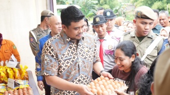 Pasar Murah Deepavali Langsung Diserbu Masyarakat Usai Dibuka Menantu Jokowi, Bobby Nasution