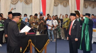 Janji Hambali setelah Resmi Jabat Pj Bupati Kampar