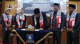 DPRD Kabupaten Serang Usulkan Pemberhetian Jabatan Wakil Bupati Serang