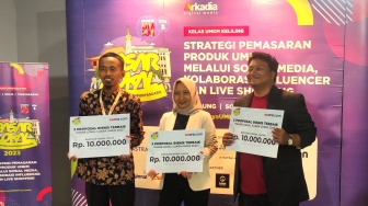 Selamat! 3 UMKM Ini Terpilih Jadi Pemenang Kompetisi Proposal Bisnis Pasar Lokal Suara UMKM Volume 3