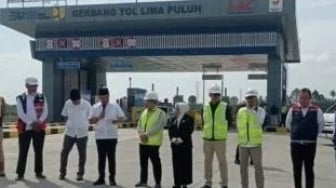 Tanpa Tarif, Tol Tebing Tinggi-Indrapura dan Indrapura-Lima Puluh Resmi Beroperasi