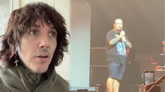 5 Cuitan Kocak Netizen Soal Konser BMTH yang Ricuh dan Gagal Tampil di Hari Kedua: Digantiin Aldi Taher Juga Gas!
