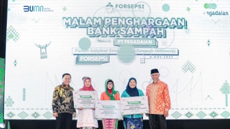 Pegadaian Beri Penghargaan untuk Bank Sampah Binaan Terbaik Se-Indonesia