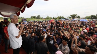 Di Hadapan Warga Sumut, Ganjar Singgung Soal yang Berkuasa Kuat Bakal Tumbang