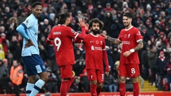 Hasil Liga Inggris: Liverpool Tundukkan Brentford 3-0, Mohamed Salah Cetak Brace