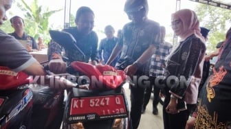 Motor Gratis untuk Ketua RT di Bontang Tak Boleh Dipakai Keluar Daerah