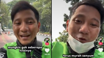 Inspiratif! Driver Ojol Ini Donasikan Penghasilannya untuk Palestina