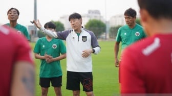 Timnas Indonesia Latihan Perdana di Irak, Shin Tae-yong: Hanya Latihan Pemulihan Fisik Saja